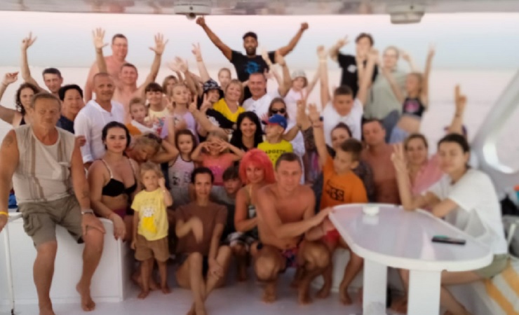 ОСТРОВ ORANGE BAY НА ТРЕХПАЛУБНОЙ ЯХТЕ $20